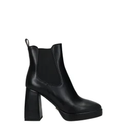 Tata Italia Stivaletti con tacco chunky.Tacco alto 8cm Nero Outlet
