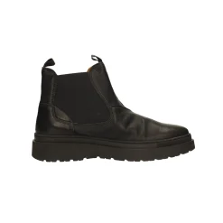Tata Italia Stivaletti in vera pelle. suola in gomma. Made in Italy Nero New