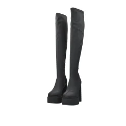Tata Italia Stivali altezza ginocchio.Tacco alto 13cm Nero Hot