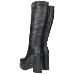 Tata Italia Stivali altezza ginocchio.Tacco alto 12cm Nero Discount