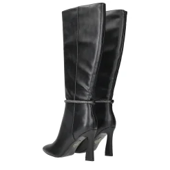 Tata Italia Stivali con catena.Tacco alto 11cm Nero Outlet
