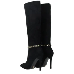 Tata Italia Stivali con catena.Tacco alto 11cm Nero Best