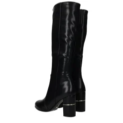 Tata Italia Stivali con doppia zip. Tacco alto 9cm Nero