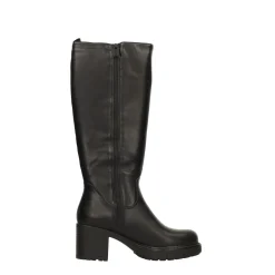 Tata Italia Stivali con punta tonda. Tacco alto 7cm Nero Outlet
