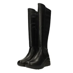 Tata Italia Stivali con suola in gomma. Tacco alto 6cm Nero Sale