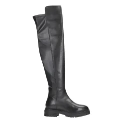 Tata Italia Stivali cuissardes svasati. Tacco alto 3cm Nero Clearance