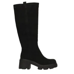 Tata Italia Stivali scamosciati con suola chunky. Tacco alto 6cm Best