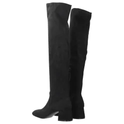Tata Italia Stivali sopra al ginocchio.Tacco alto 5cm Nero Outlet