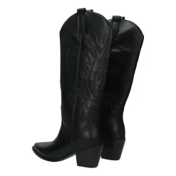 Tata Italia Texani neri. Tacco alto 7cm Outlet